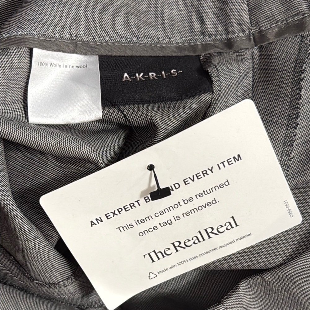 💙💖 Akris Gray Tailored‎ Trousers - Picture 4 of 6
